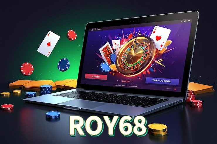 ROY68 cadastro — verificação de conta e PIX no caixa